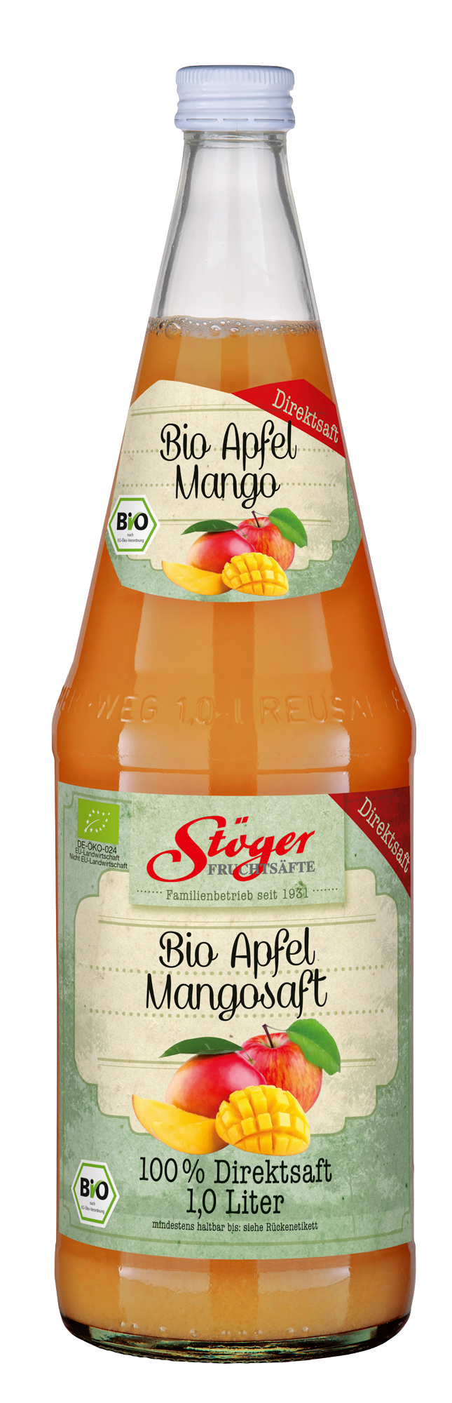 Stöger BIO Apfel Mangosaft