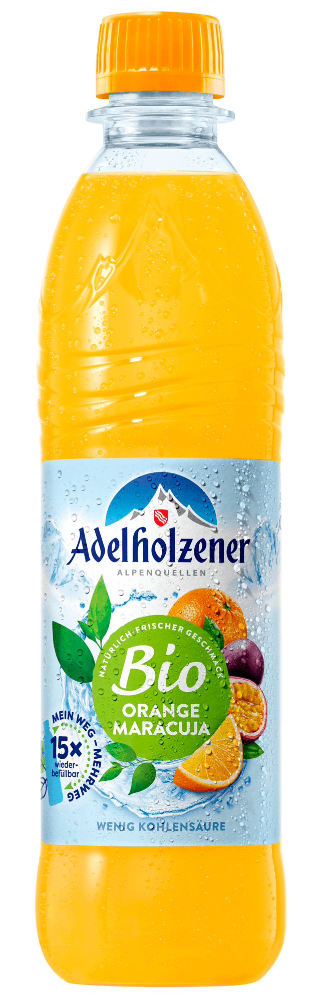 Adelholzener Bio Orange Maracuja