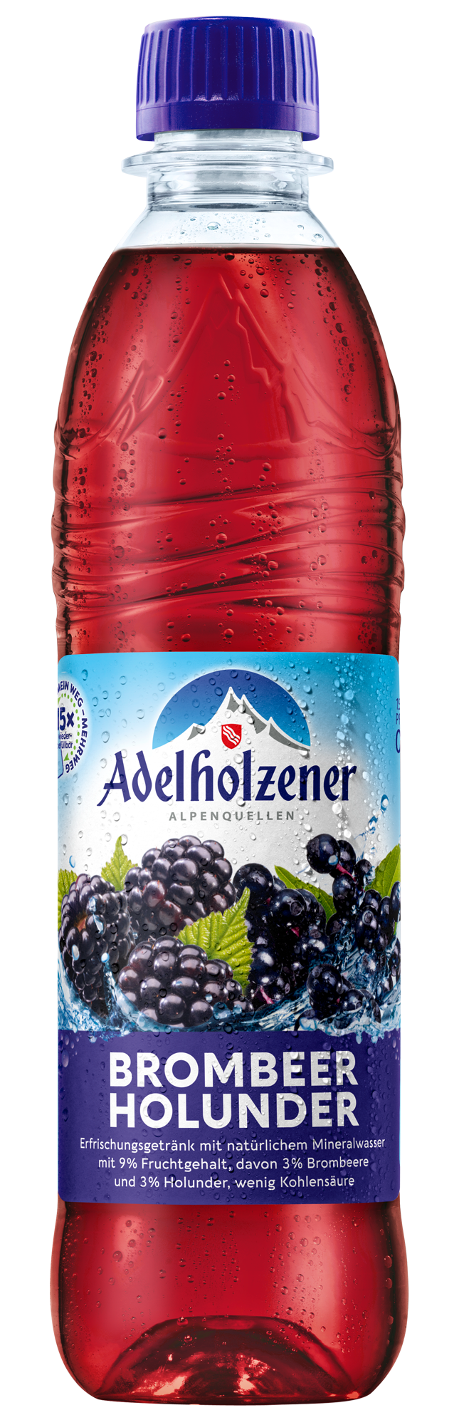 Adelholzener Brombeer Holunder