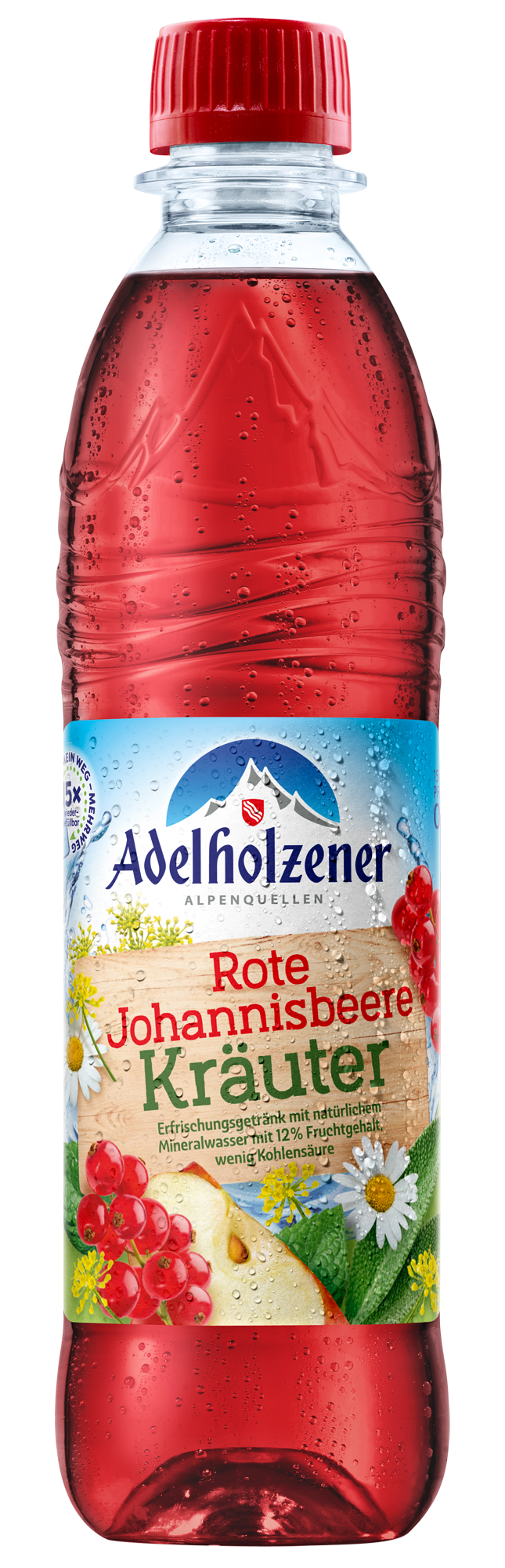 Adelholzener Roter Johannisbeere Kräuter