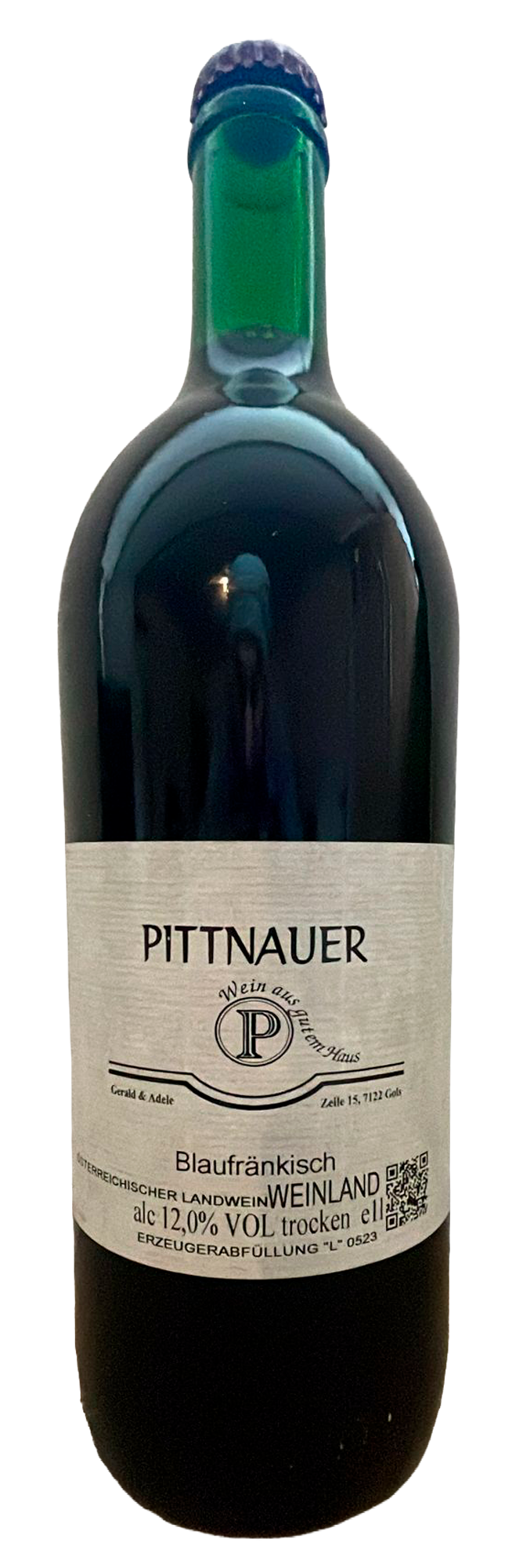 Pittnauer Rotwein Blaufränkisch