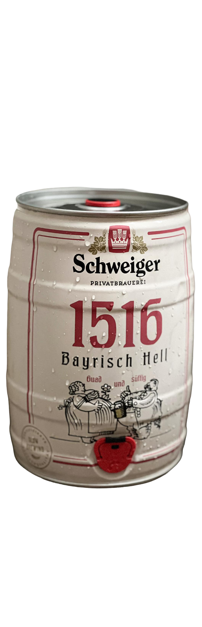 Schweiger Partyfass 5l (Dose) 1516 Bayrisch Hell