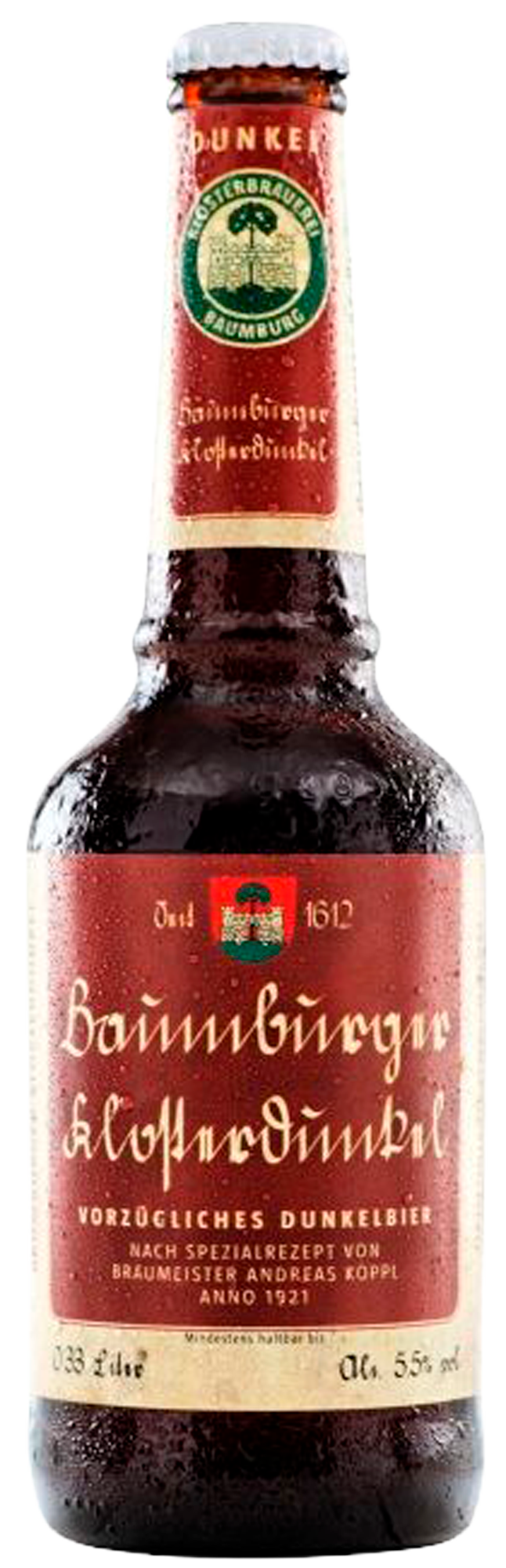 Klosterbrauerei Baumburg Kloster Bio Dunkel
